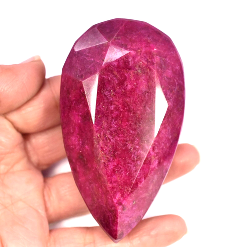 Rubis Naturel Du Mozambique Taillé Baguette - 10,35 Carats - Rouge - Traité Par Chauffage - Certificat AGSL