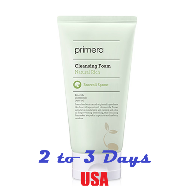 primera natural rich cleansing foam