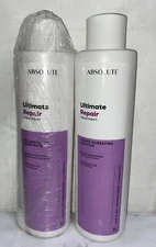 Lot Of 2- Absolute Ultimate Hair Repair Keratin Treatment Set, Sealed, 1 Liter