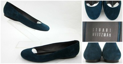 dark teal flats