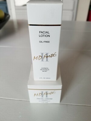 MD Forte Facial Cream ll 1 oz  +  MD Forte FACIAL LOTION II 2FL.(Discontinued)