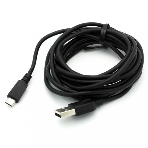 BLACK 9FT LONG MICRO USB CABLE FAST CHARGER POWER CORD SYNC WIRE For CELL PHONES - 第 2/2 張圖片