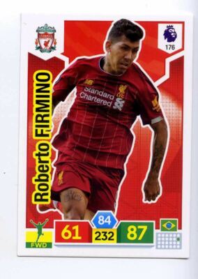 (Jg8833) Panini Adrenalyn XL,LIVERPOOL,ROBERTO FIRMINO,2019/20 #176