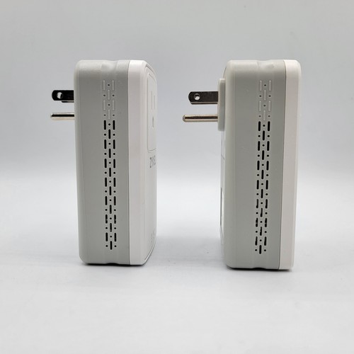 Zyxel 2400 Powerline Ethernet Kit 2 Adapters Model PLA6456 Plug & Play Tested - Afbeelding 5 van 7