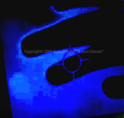 OFFIZIELL DICYANIN AURA BRILLE geisterjäger geist paranormale detektor esoterik - Photo 3/9