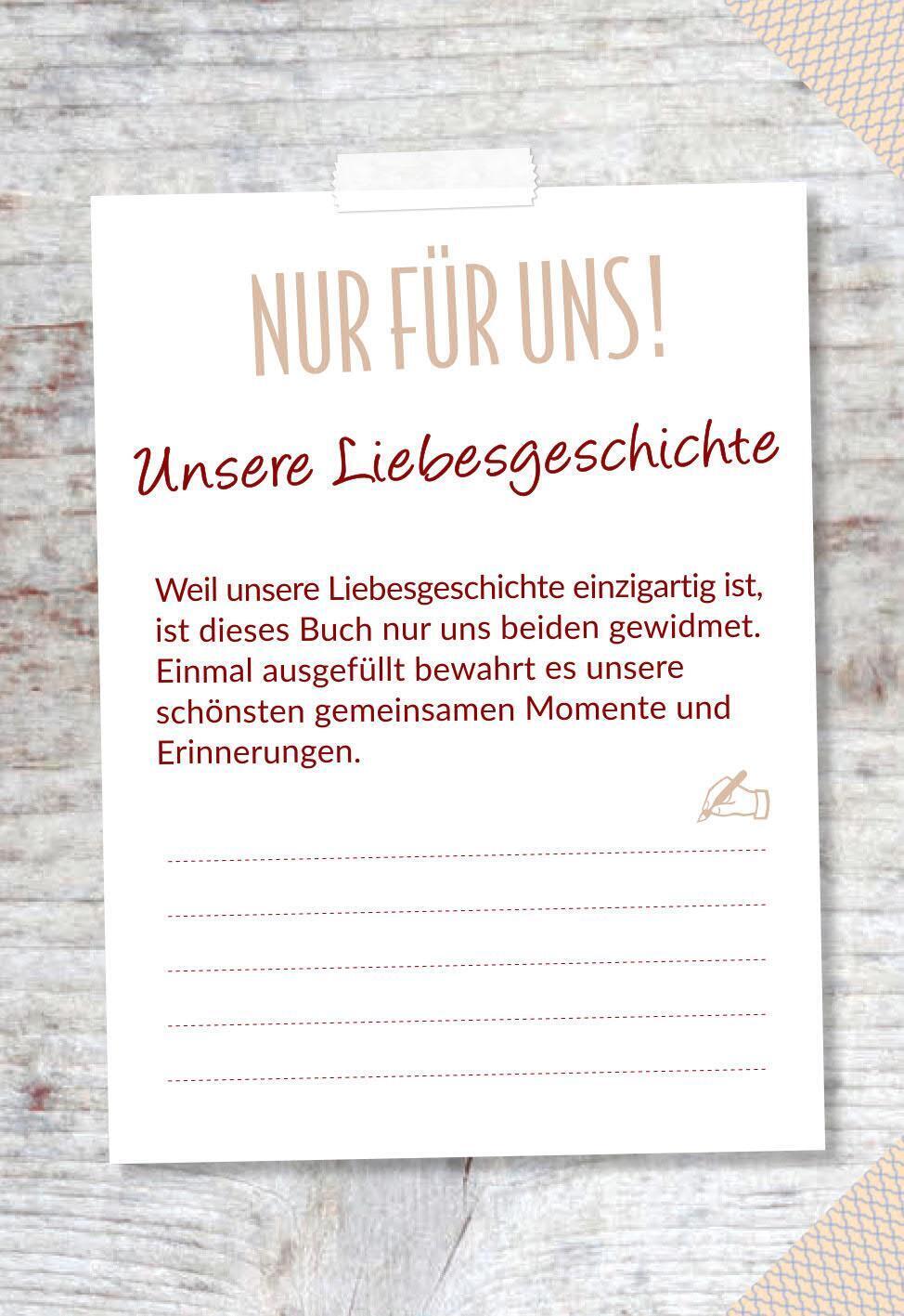 Thumbnail - Wartberg | Weil Wir Uns Lieben - Ein Erinnerungsbuch Zum Ausfüllen