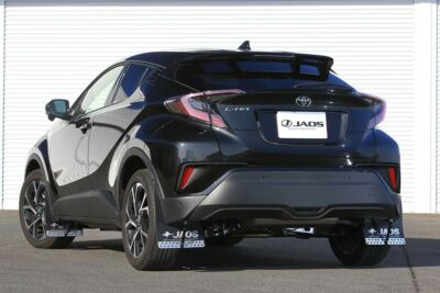 JAOS Front+Rear Mud Guard Splash MudGuard Flap for Toyota C-HR CHR 17-20 Black
