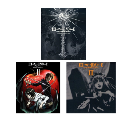 TV Animation DEATH NOTE Original Soundtrack Vol.1-3 CDs Set of 3