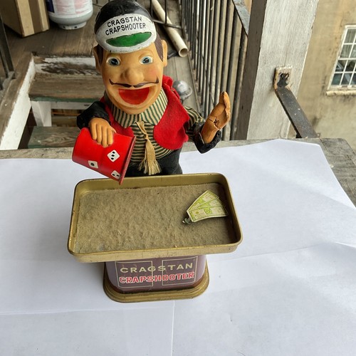 Cragstan Crapshooter Vintage 60er Jahre batteriebetrieben funktionstüchtig! LESEN