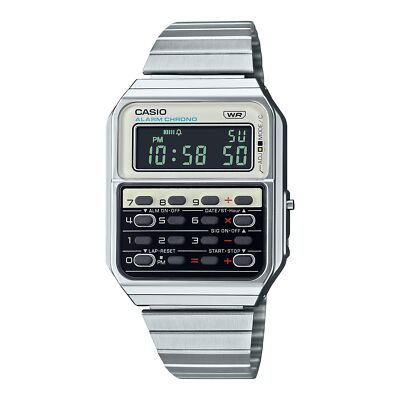 Orologio CASIO CALCULATOR CA-500WE-7BEF Calcolatrice Acciaio