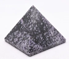 2.25" Purple Kammererite Pyramid Polished Natural Gemstone Crystal Mineral India