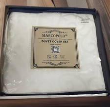 Luxury Soft Duvet Cover Set Queen Size Quilt Cover  2Pillow Case By MARCOPOLO