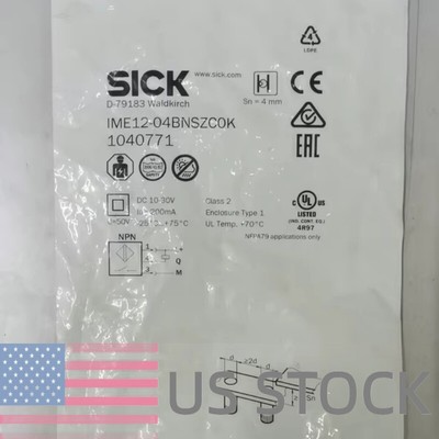 1PC New SICK IME12-04BNSZC0K Sensor&Proximity Switch In Box Brand new