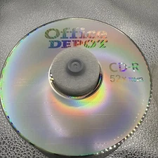 Office Depot 52x, 700 MB, 80 min. CD-R, 48 pack Sealed NEW - Blank Discs