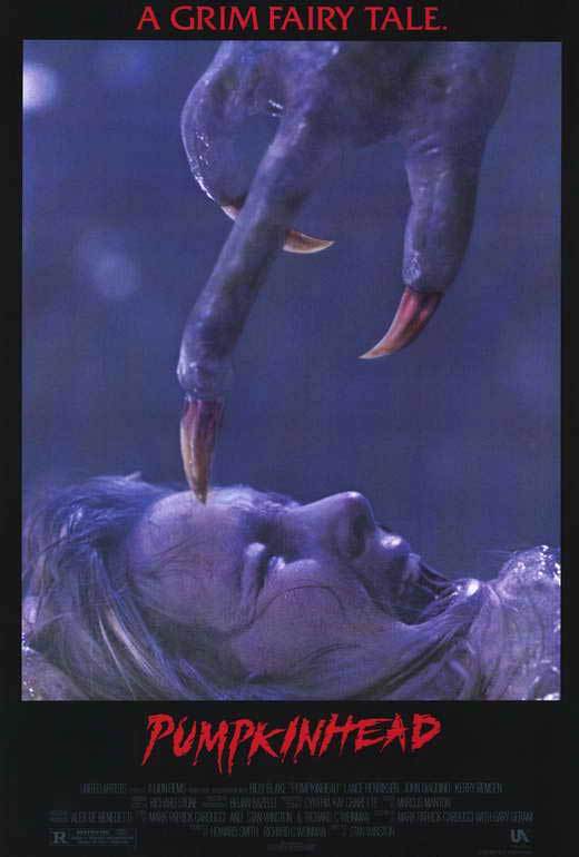 PUMPKINHEAD Movie POSTER 27x40 B Lance Henriksen John DiAquino Kerry ...