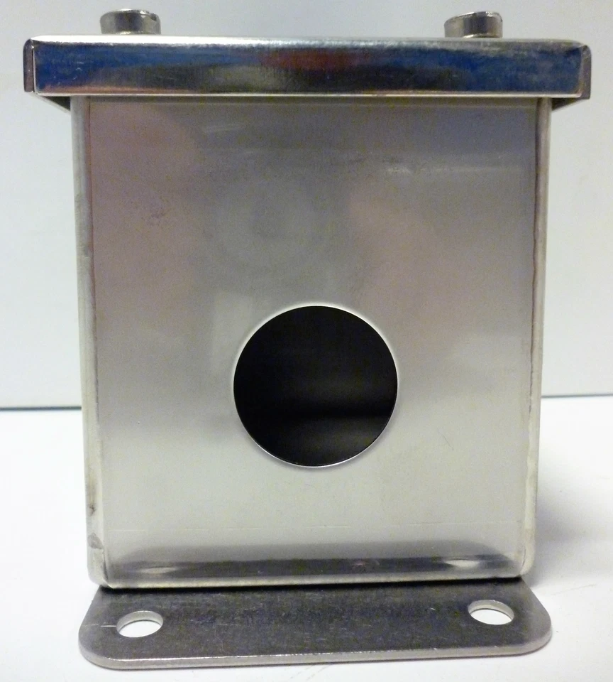 Allen-Bradley 800H-R3HA4TL Stainless Steel Waterproof Pushbutton Enclosure - Image 4 of 4