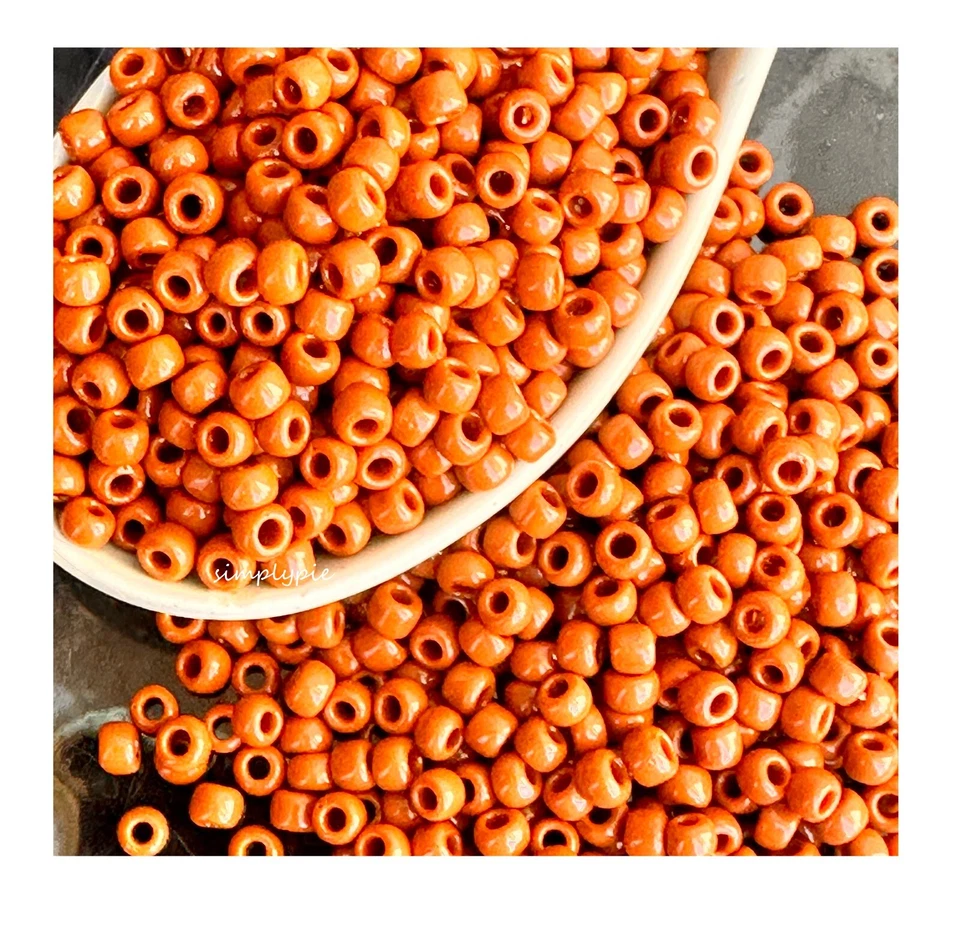 Cuentas de semillas de vidrio púrpura Terra Cotta 6/0 Toho 10 g #160B Foto 3 de 4