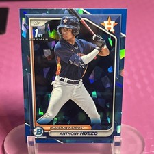 2024 Bowman Sapphire Edition Chrome Prospects Anthony Huezo #BCP-108 (RC) Astros