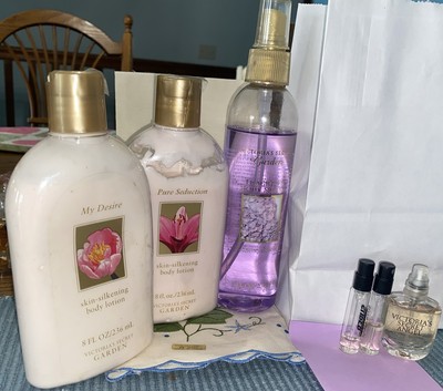 Victoria s Secret Bundle Vintage Love Spell Mist+2 Body Lotions&mini Angel,Wish+
