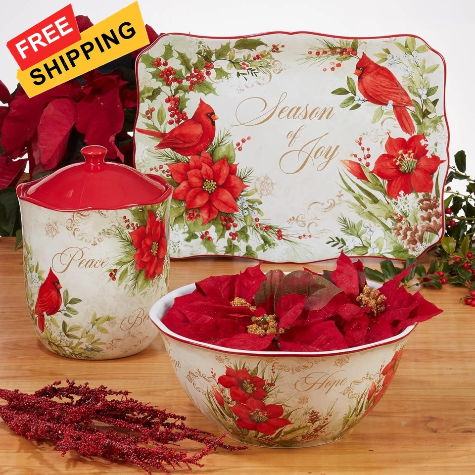 Certified International Winter's Medley 9 x 5 x 6.5 inches, Multicolor  - Image 2 of 3