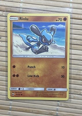 Riolu Burning Shadows 70/147