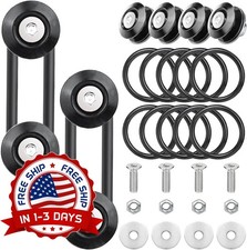 Kit Liberacion Rapida Bumper Auto 4Pcs 12ORings Tornillos Acero Inox Compatible.