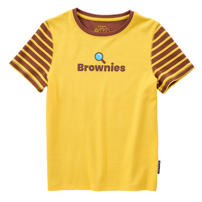 Mädchen Guiding Brownies Uniform Kurzarm Tshirt Kinder/Jugendliche 5-16 Jahre 2026