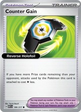 Counter Gain [ASC - 186/217] Common Reverse Holofoil NM ME: Ascended Heroes