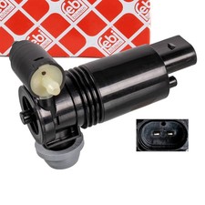febi Waschwasserpumpe Dualpumpe für LAND ROVER DISCOVERY IV RANGE ROVER EVOQUE