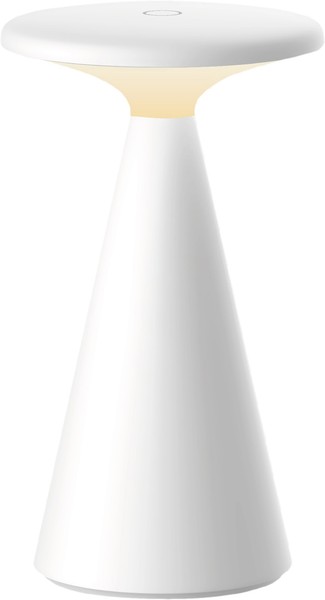 MÜLLER-LICHT Led-Akku-Tischleuchte 27700206, Dimmbar, 2700K, Warmweiß, Weiß-image