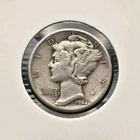 1944-P Mercury Dime 90% Silver US Mint Philadelphia