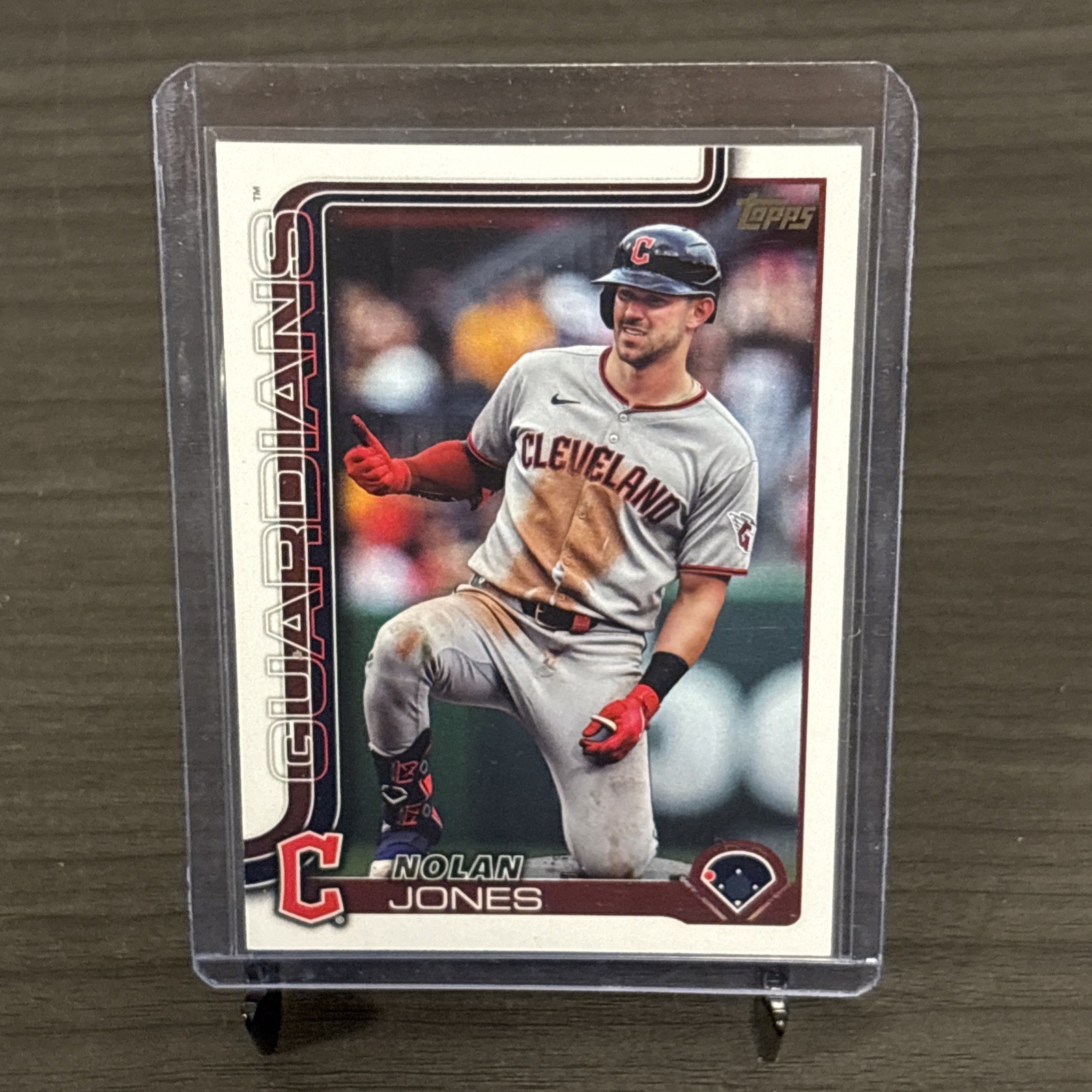 2025 Topps Update Nolan Jones Golden Mirror Image Variation SSP Guardians #US341