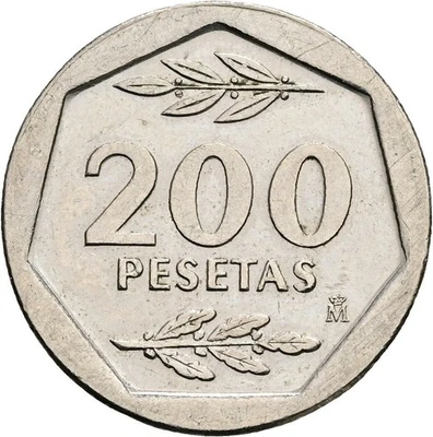 Spanien, 200 Pesetas, 1986 - Bild 1 von 2