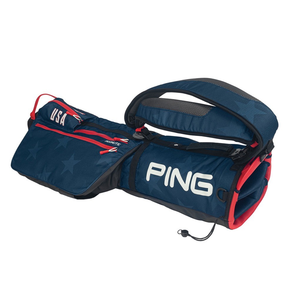 【希少】PING MOONLITE ゴルフバッグ ネイビー/レッド PING Moonlite 201 Carry Bag - 22 Navy/Red NEW | eBay
