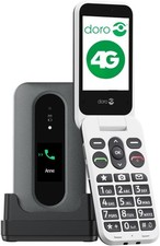 Doro Leva L30 Unlocked mobile phone for seniors – External Grey / White 