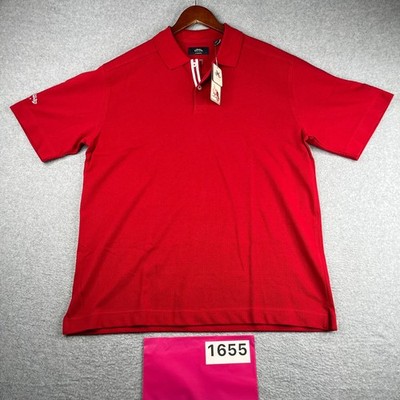 Callaway X Series C-Tech Polo Shirt Red Quick Dry Mens XL NEw NWT