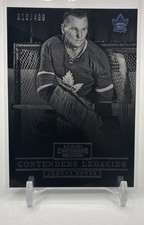 2013-14 Panini Playoff Contenders - Contenders Legacies Johnny Bower #CL-23 /499