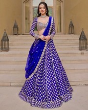 Party Wear Bridal Lehenga Choli Designer Lehnga Dress Indian Bollywood Designer