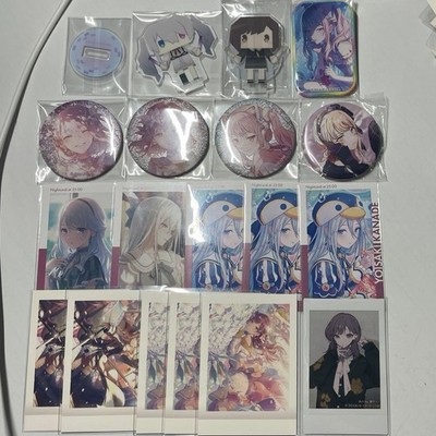 Project Sekai Niigo Badge Set 25mm Square Pins for 25ji Night Code Characters