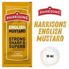 Harrison's English Mustard 10g - 25 to 200 Sachets