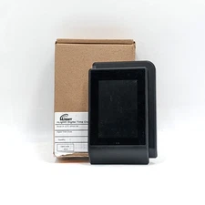 nLight Digital Time Clock Lighting Zone Control Panel - Black