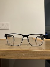 Image of PRADA Eyeglasses VPR 57Z 1BO-101 Black Eyewear FRAMES Optical Glasses 56-17-145