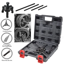 Harmonic Balancer Puller Crank Pulley Removal Kit Engine Motor Rod Auto LS GM