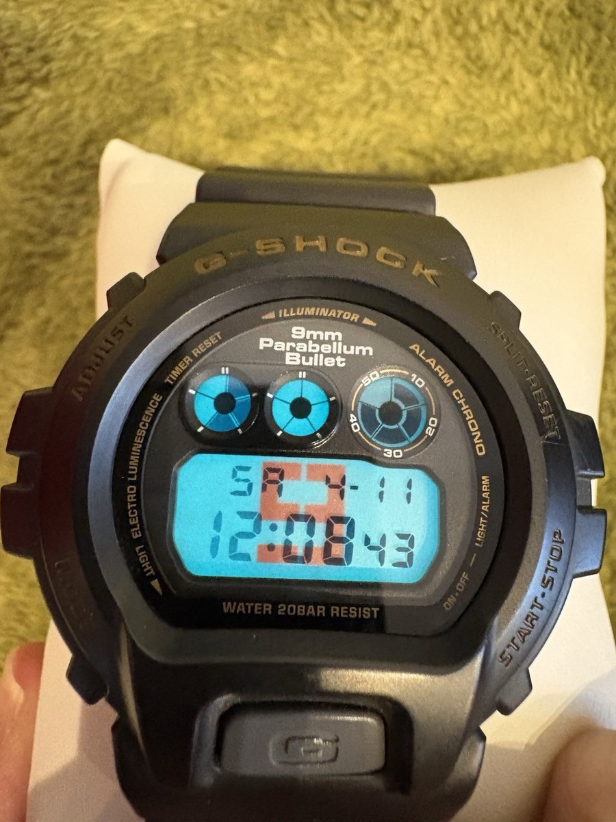 時計 9mm Parabellum Bullet G-SHOCK DW-6900FS Casio G-Shock DW-6900FS X 9mm Bullet Watch Rare Limited Edition