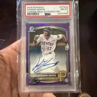2025 Bowman - Chrome Prospect Autographs Konnor Griffin #CPA-KG Purple Ref