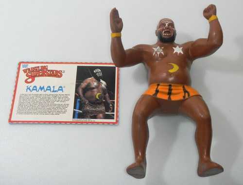 1987 Kamala Wrestling Superstars WWF LJN Vintage 8...