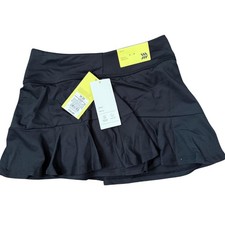 Girls Black Athletic Skort   Mid Rise   Size M 8 New