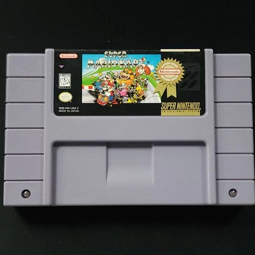 New ListingSuper Mario Kart SNES Game Only NTSC-U/C Tested