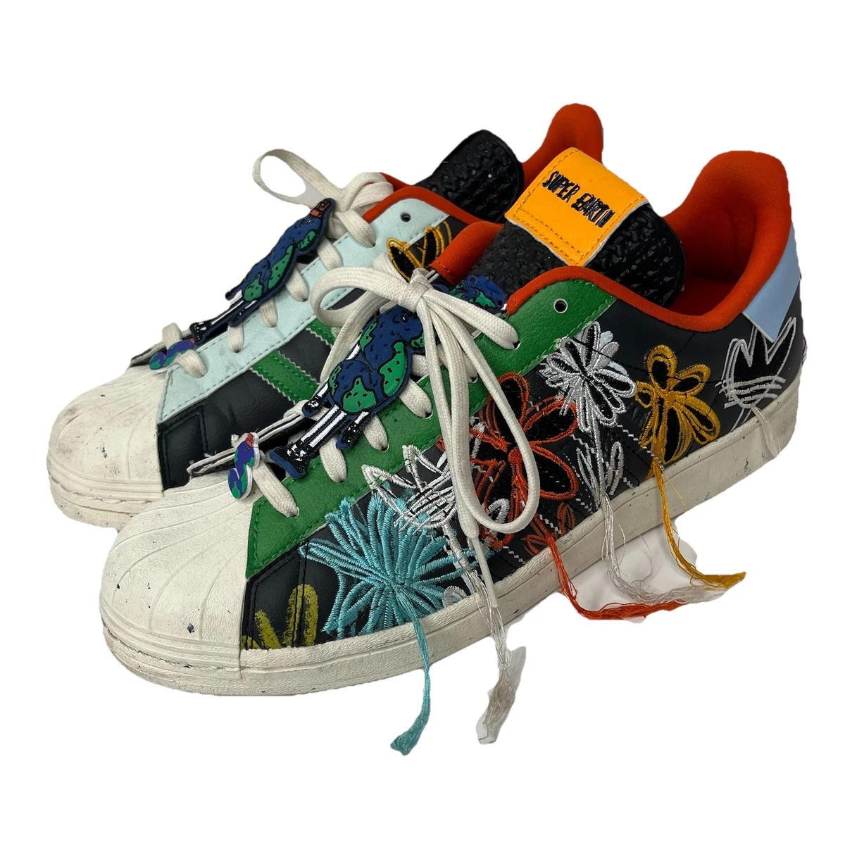 adidas gazelle silver green womens adidas W Superstar main image 1