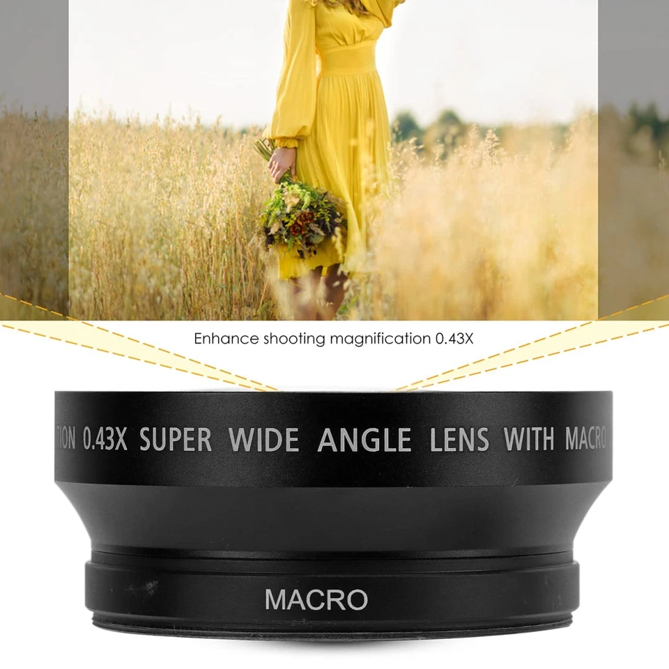 77HD ULTRA WIDE FISHEYE MACRO LENS FOR Canon EF 28-300mm f/3.5-5.6L IS USM Lens - Image 3 of 4